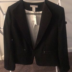 H&M Black Blazer Size 12 NWT
